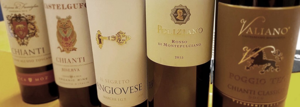Vinhyllan provar Sangiovese