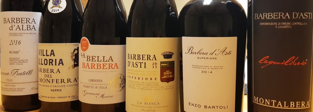 Vinhyllan provar Barbera