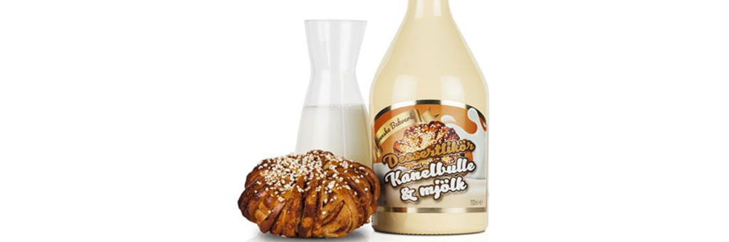 Dessertlikör med smak av Kanelbulle & mjölk i ny laddning!