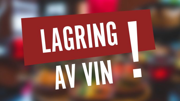 Lagring av vin