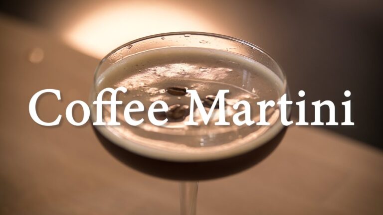 Coffee Martini / Espresso Martini med en twist