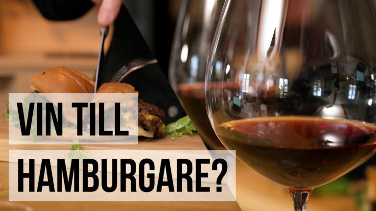 Vin till hamburgare?