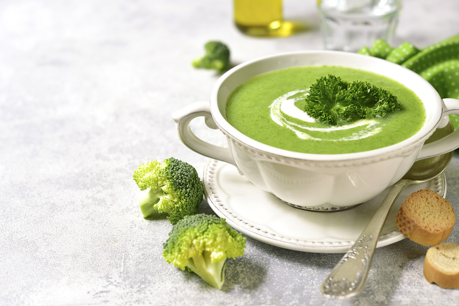Broccolisoppa
