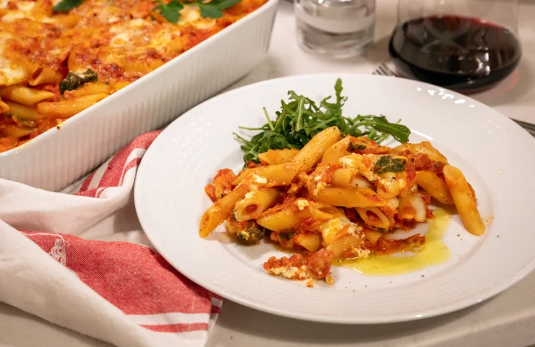Pastagratäng ziti