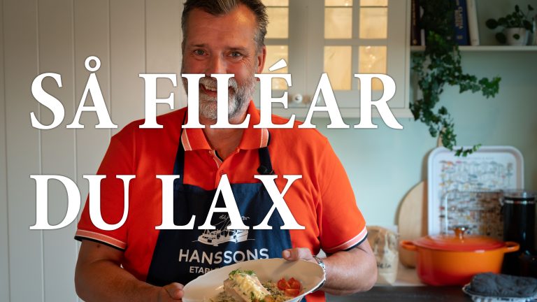 Så filéar man lax