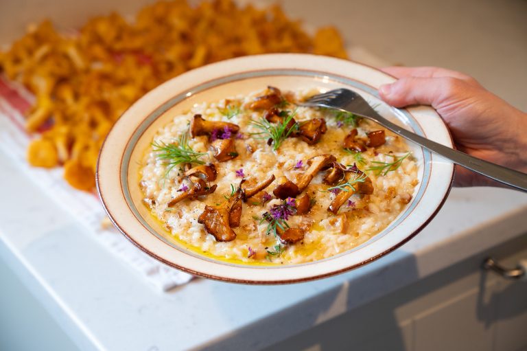 Kantarellrisotto