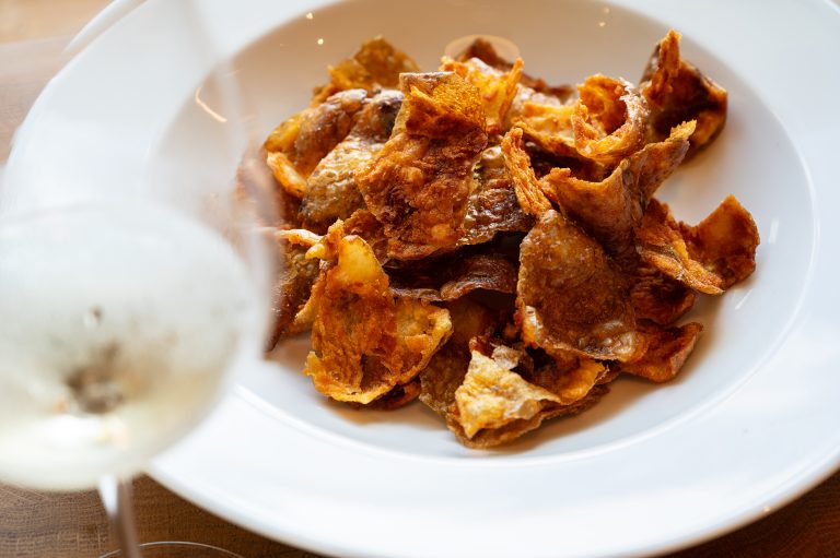 Friterade potatisskal