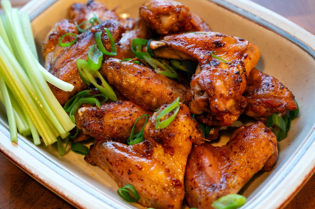 Buffalo wings med bluecheesedipp