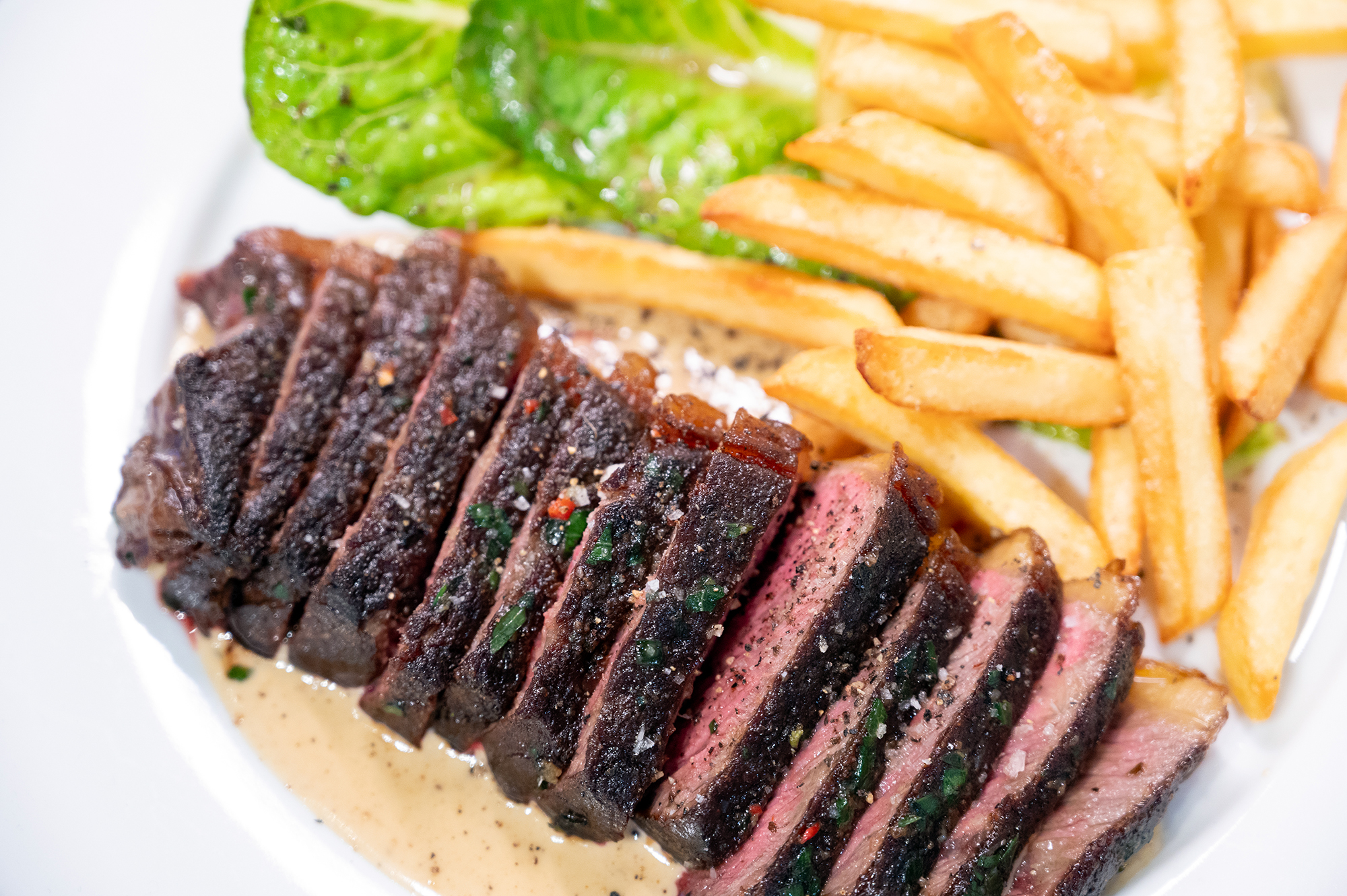 Steak frites - Biff med pommes frites