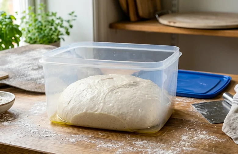 Napolitansk pizzadeg – Recept för kalljäsning & rumstemperatur