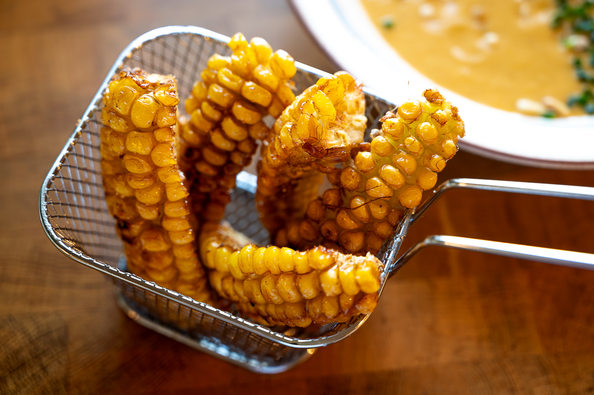 Frasiga friterade majsribs – Enkelt & gott recept